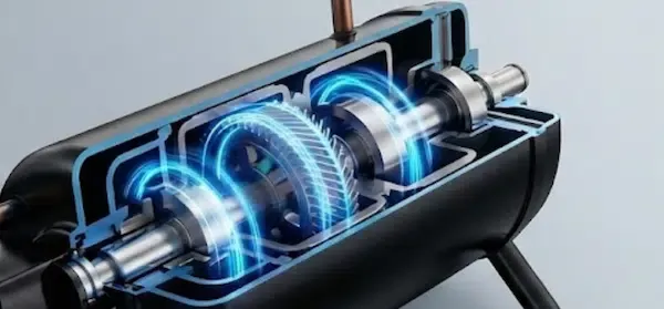 Двустъпален компресор (Two-stage Compressor)