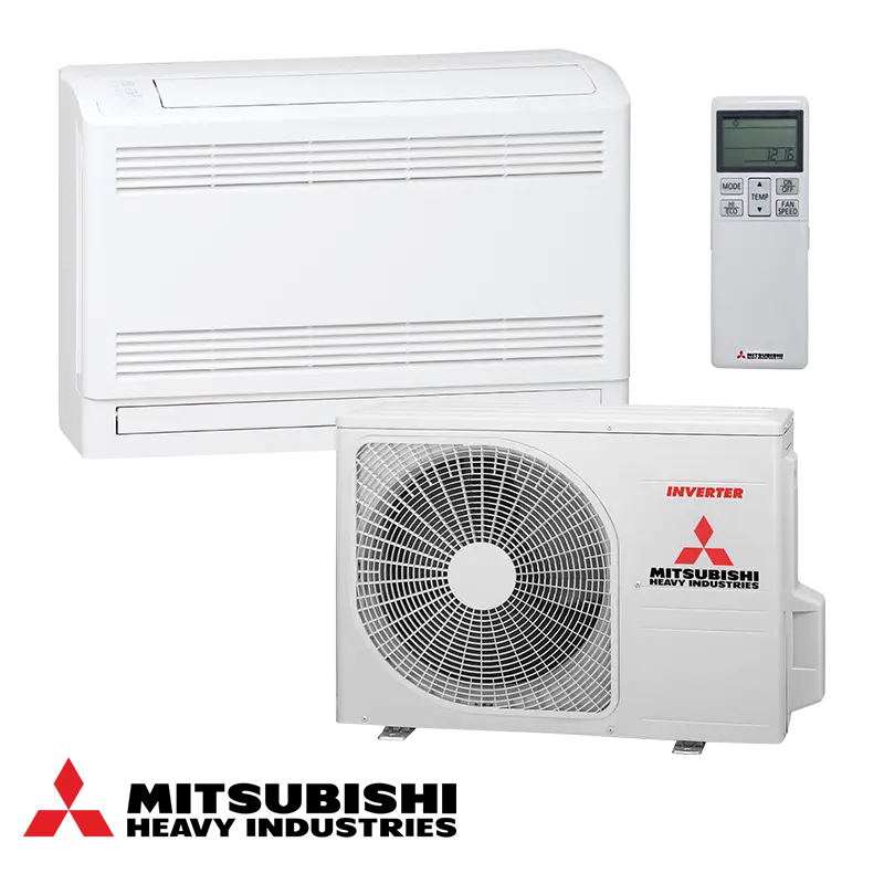 Инверторен климатик Mitsubishi Heavy Industries SRF35ZS-W + SRC35ZS-W - подово тяло