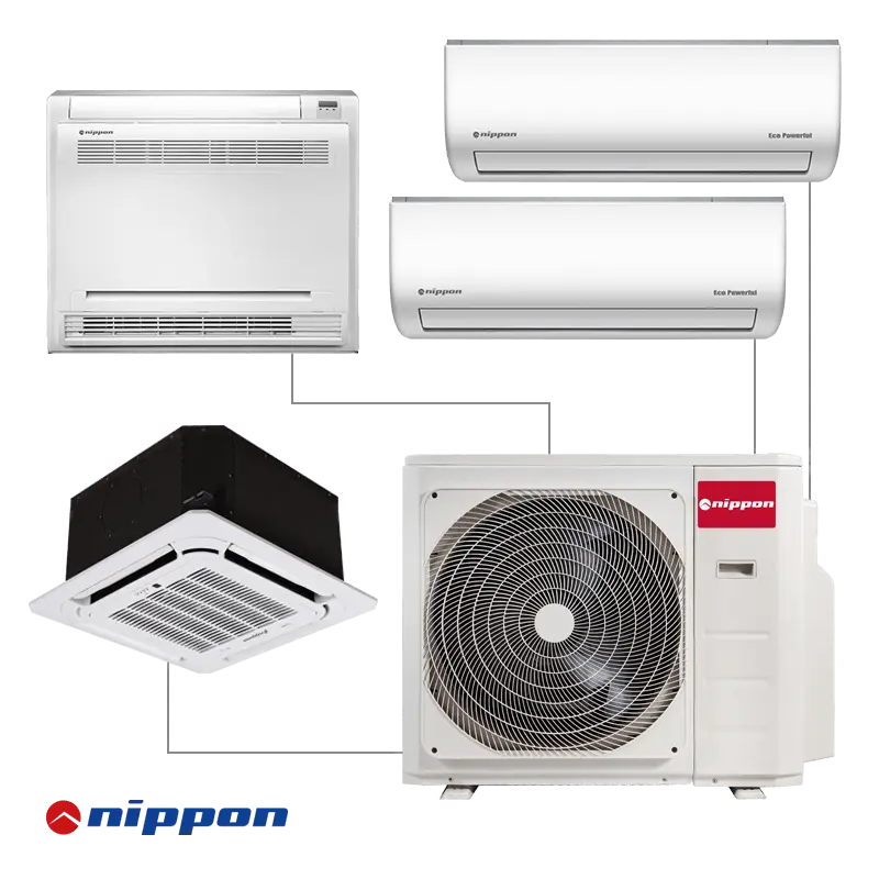 Външно тяло на мултисплит система Nippon N40E-28HFN8-Q