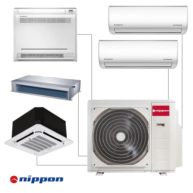 Външно тяло на мултисплит система Nippon N50D-42HFN8-Q