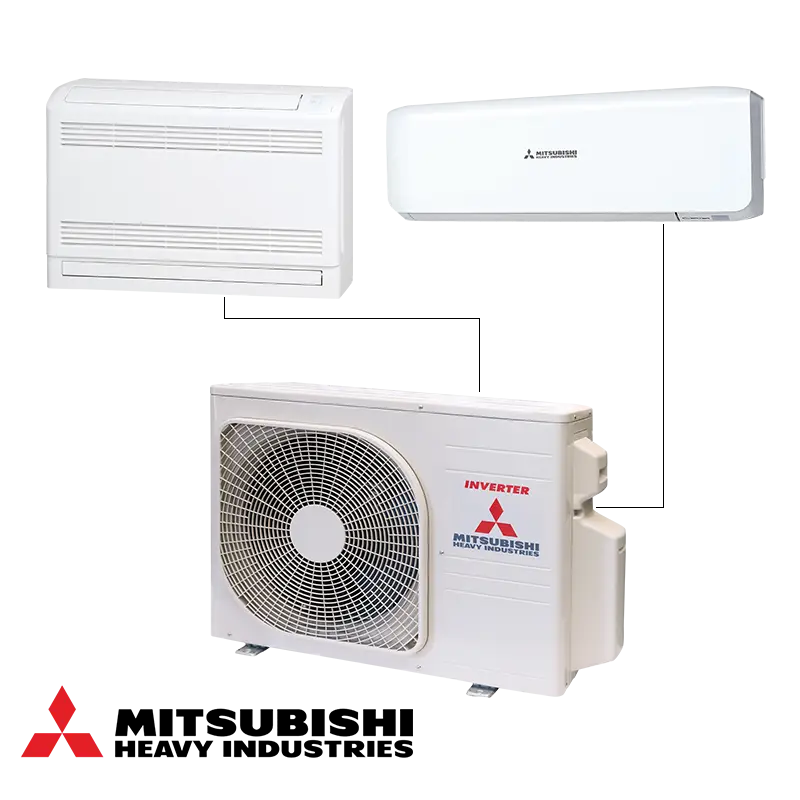 Външно тяло на мултисплит система Mitsubishi Heavy Industries SCM40ZS-W