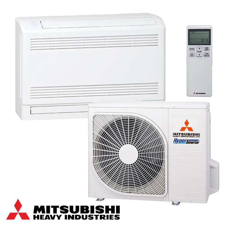 Инверторен климатик Mitsubishi Heavy Industries SRF50ZSX-W + SRC50ZSX-W - подово тяло