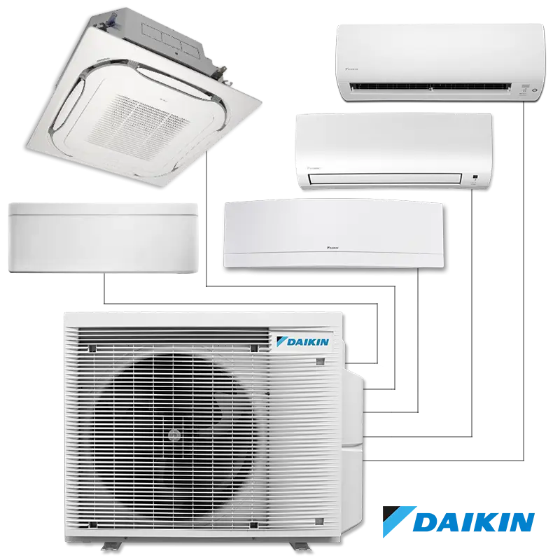Външно тяло на мултисплит система Daikin 5MXM90A9
