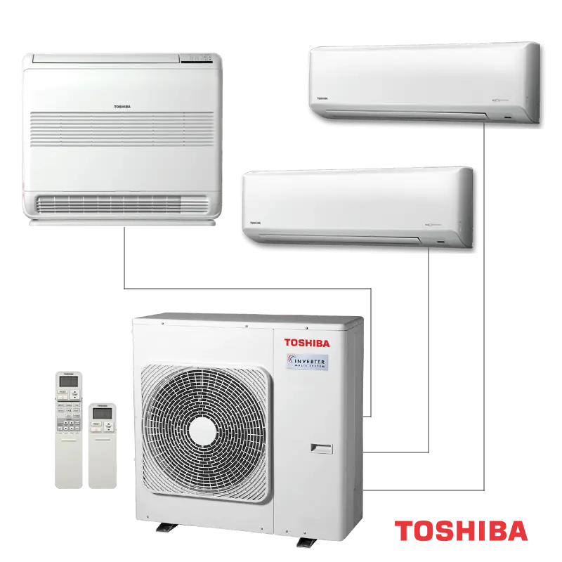 Външно тяло на мултисплит система Toshiba RAS-3M26G3AVG-E
