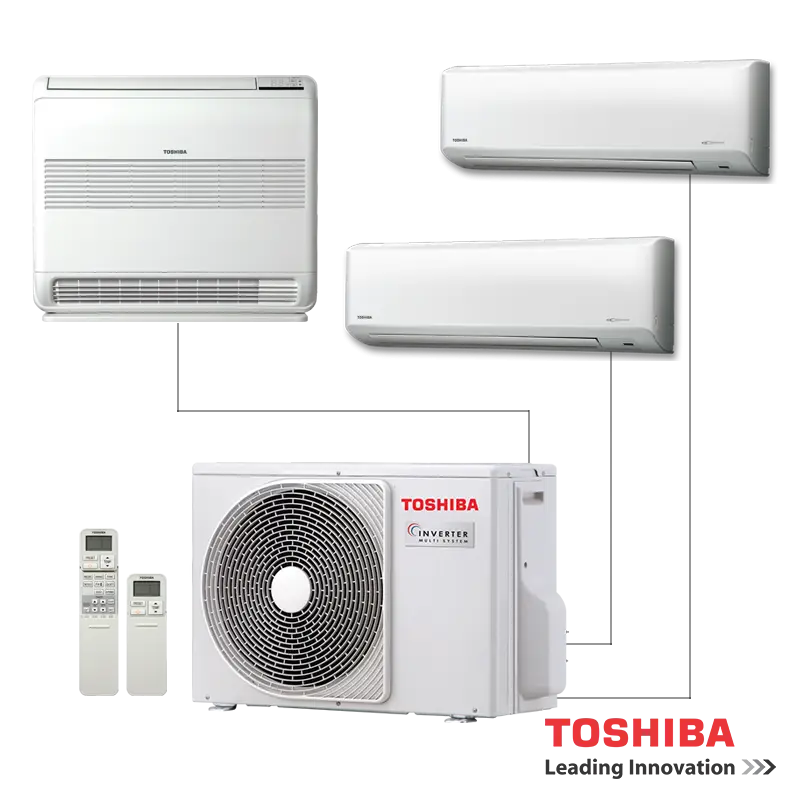 Външно тяло на мултисплит система Toshiba RAS-3M18G3AVG-E