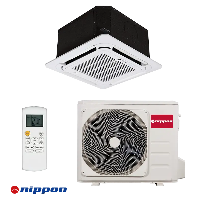 Касетъчен климатик Nippon NCD-24HRFNX-Q + NOCA30U-24HFN8-Q