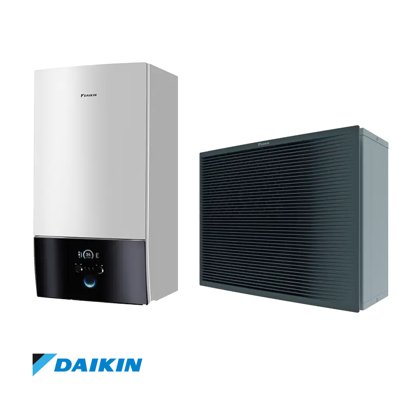 Високотемпературна термопомпа Daikin Altherma ETBX16E9W + EPRA16DW1 - трифазен