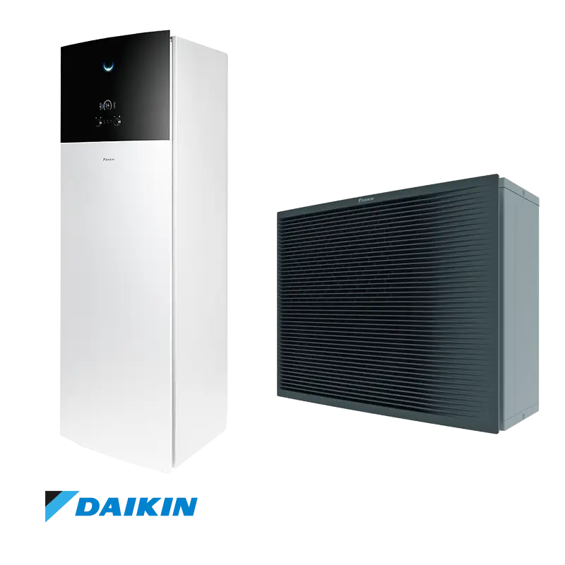 Среднотемпературна термопомпа с водосъдържател Daikin Altherma ETVX12S18E9W + EPRA12EW1