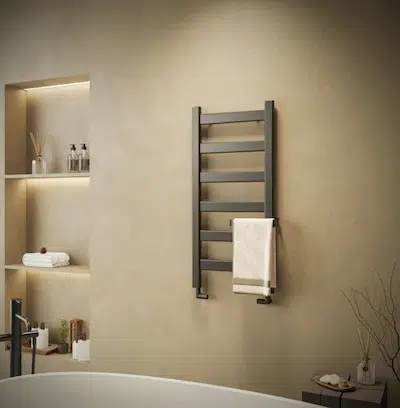 Алуминиева лира за баня OVAL DELUX BMH