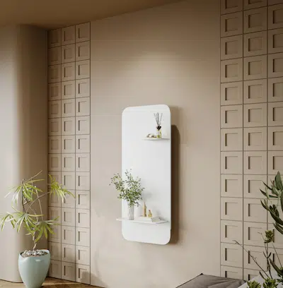 Алуминиева лира за баня | Дизайнерски радиатор NEXO WS - Image 2