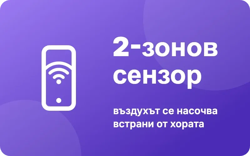 2-зонов сензор за движение