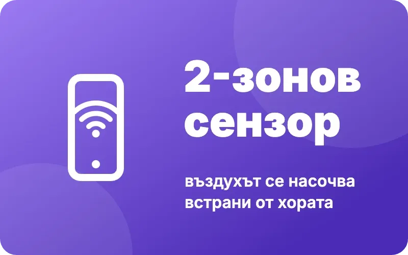 2-зонов сензор за движение