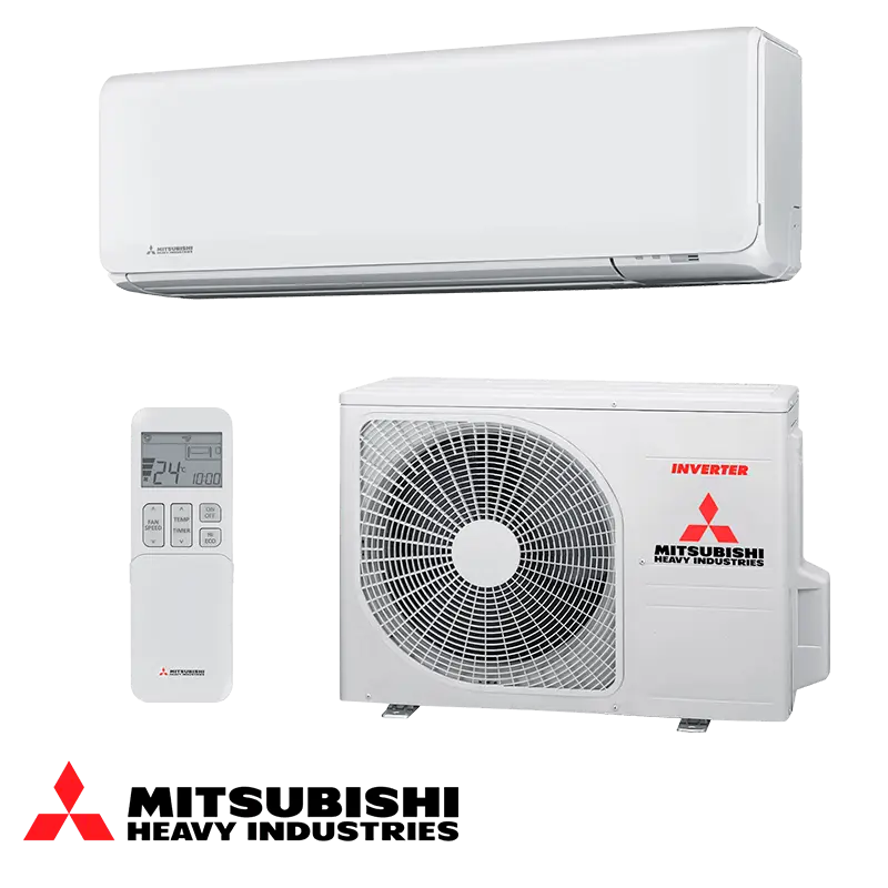 Инверторен климатик Mitsubishi Heavy Industries SRK 20 ZT-WF + SRC 20 ZT-W - бял