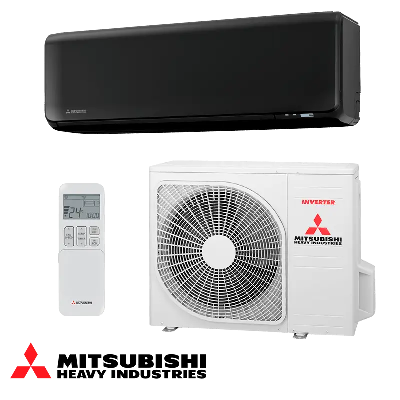 Инверторен климатик Mitsubishi Heavy Industries SRK 50 ZT-WFB + SRC 50 ZT-W - черен