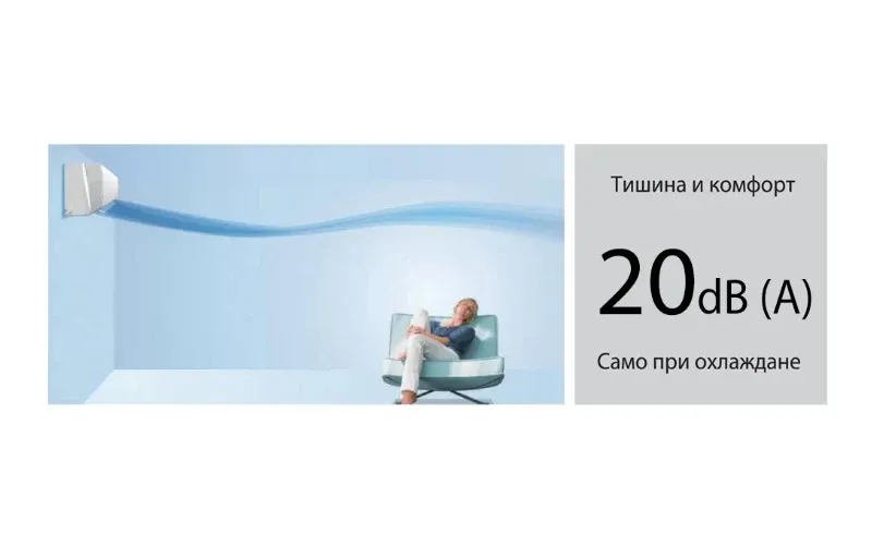 Комфортен въздушен поток и тиха работа