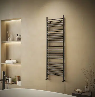 Алуминиева лира за баня CLASSIC BL