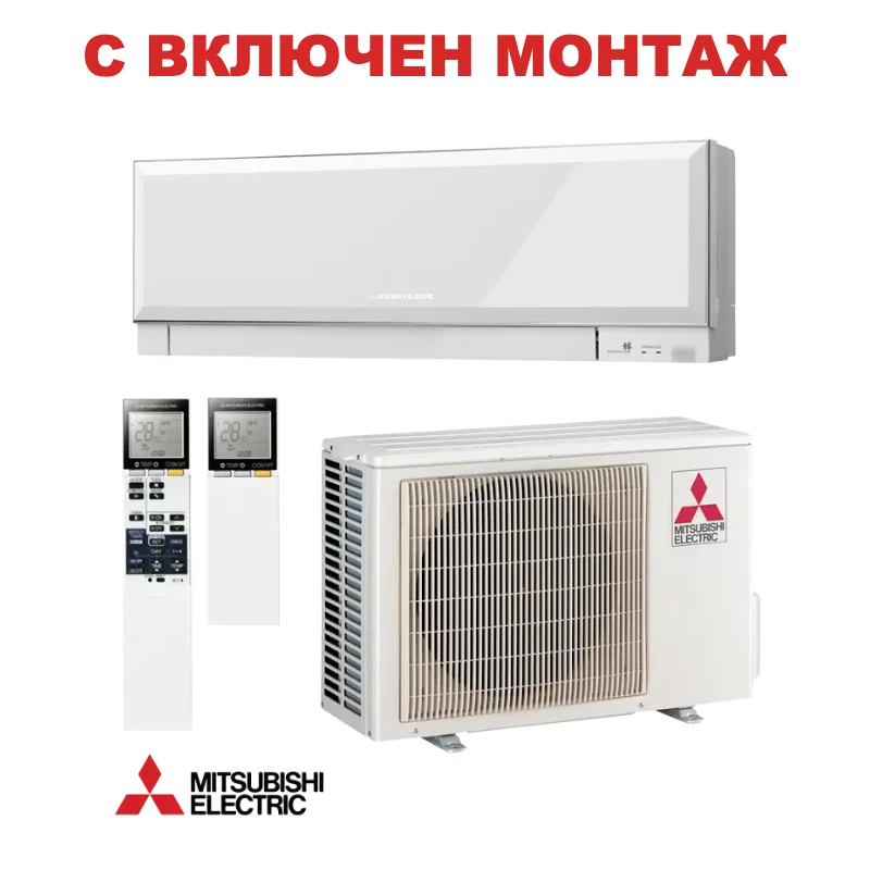 Инверторен климатик Mitsubishi Electric MSZ-EF25VGKW + MUZ-EF25VG