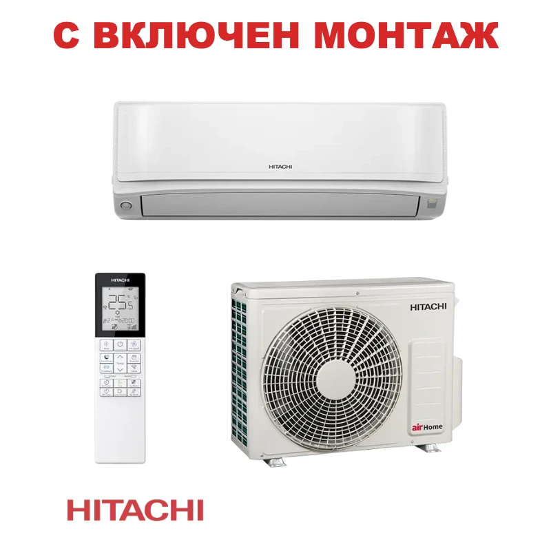 Инверторен климатик Hitachi AirHome 600 RAK-VJ35RHAE / RAC-VJ35WHAE