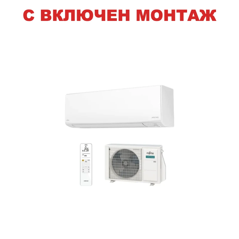 Инверторен климатик Fujitsu Airstage ASEH14KJCAL + AOEH14KJCA - Professional (KJ) White