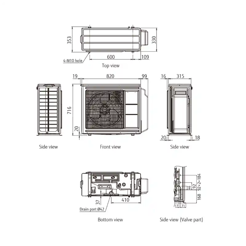 Fujitsu Airstage AOEG24KBCA3