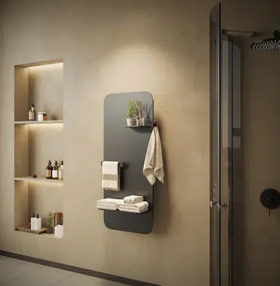 Алуминиева лира за баня | Дизайнерски радиатор NEXO BS - Image 1